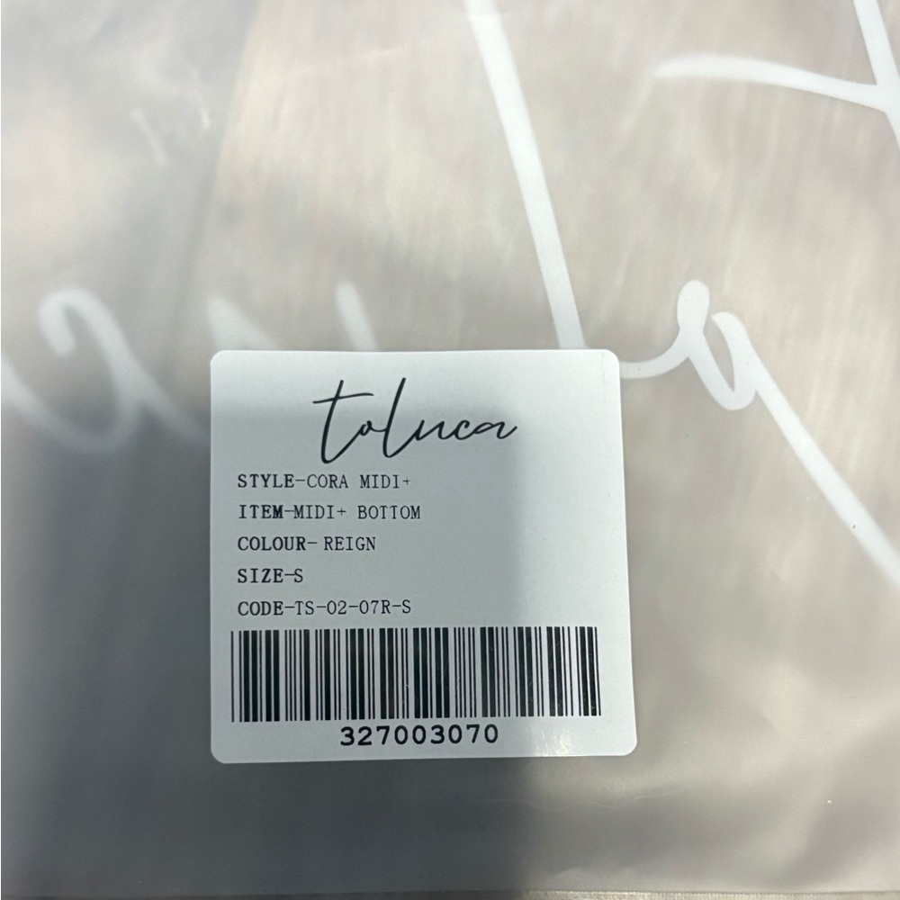 Toluca Women’s Cora Midi+ Bikini Bottoms Small New with Tags - Picture 3 of 3